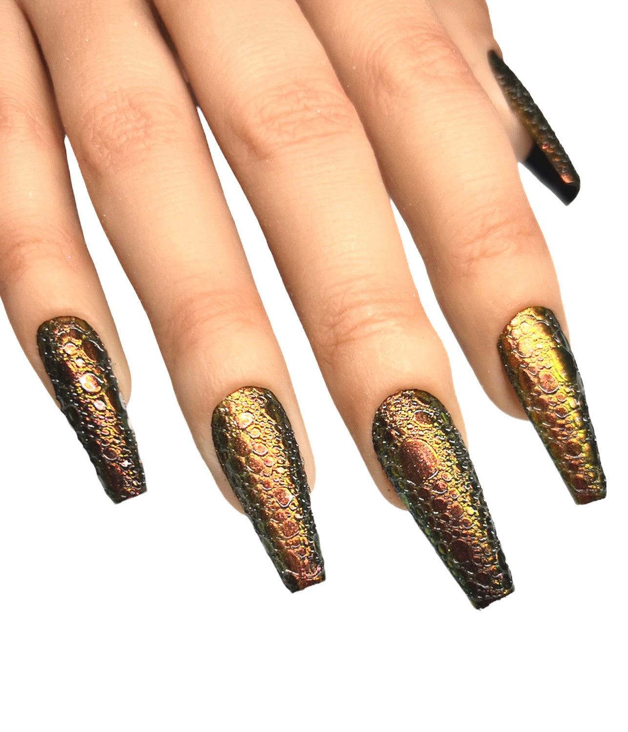 Bubble snake skin