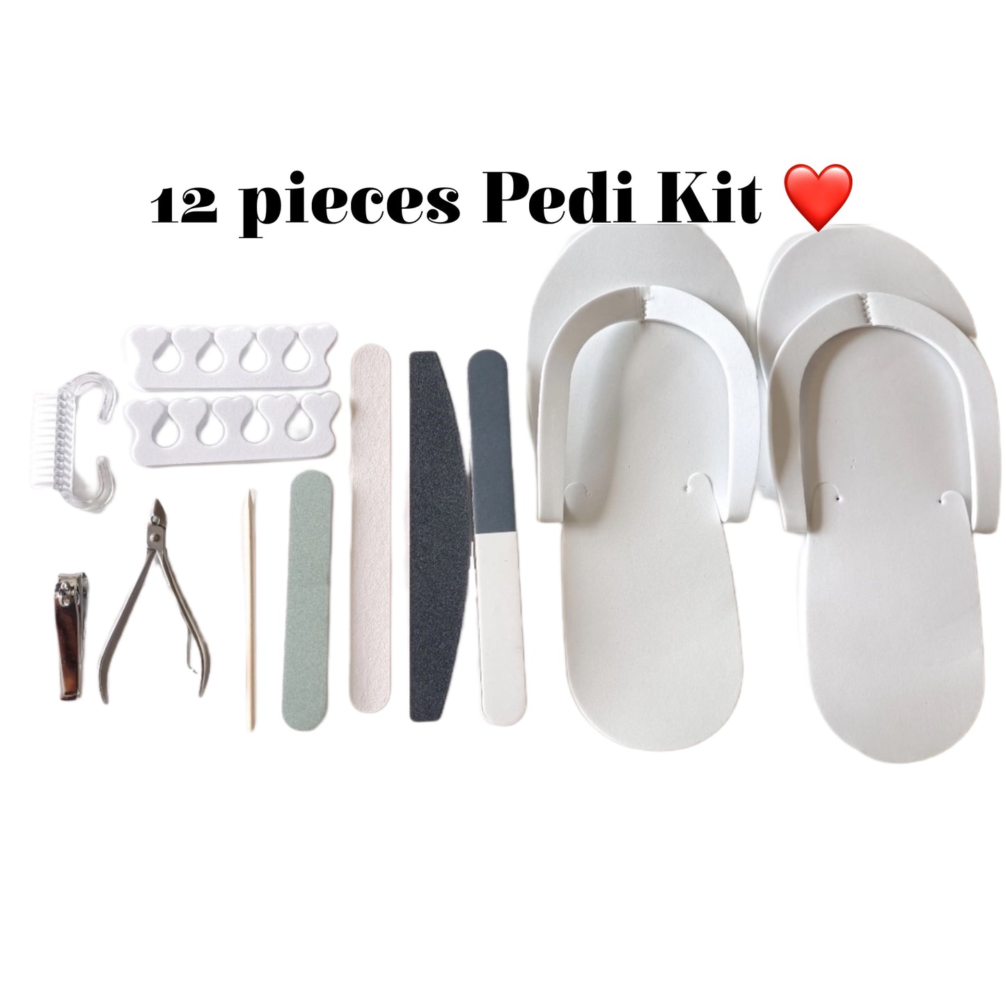 Pedi kit 12 piece