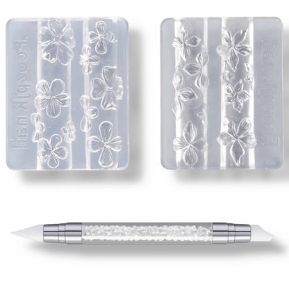 Flower 3d molds (with pen)