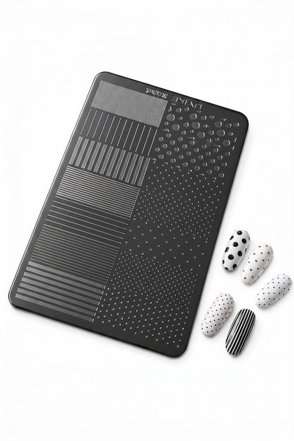Dots & Lines Stamping plate