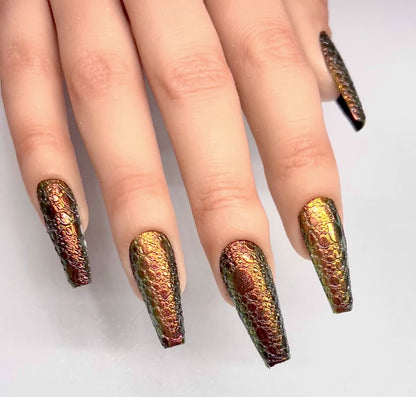 Bubble snake skin