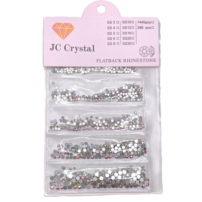 Multi size Rhinestones 1,440 pcs
