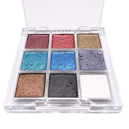 Metallic Aurora Watercolor Palette
